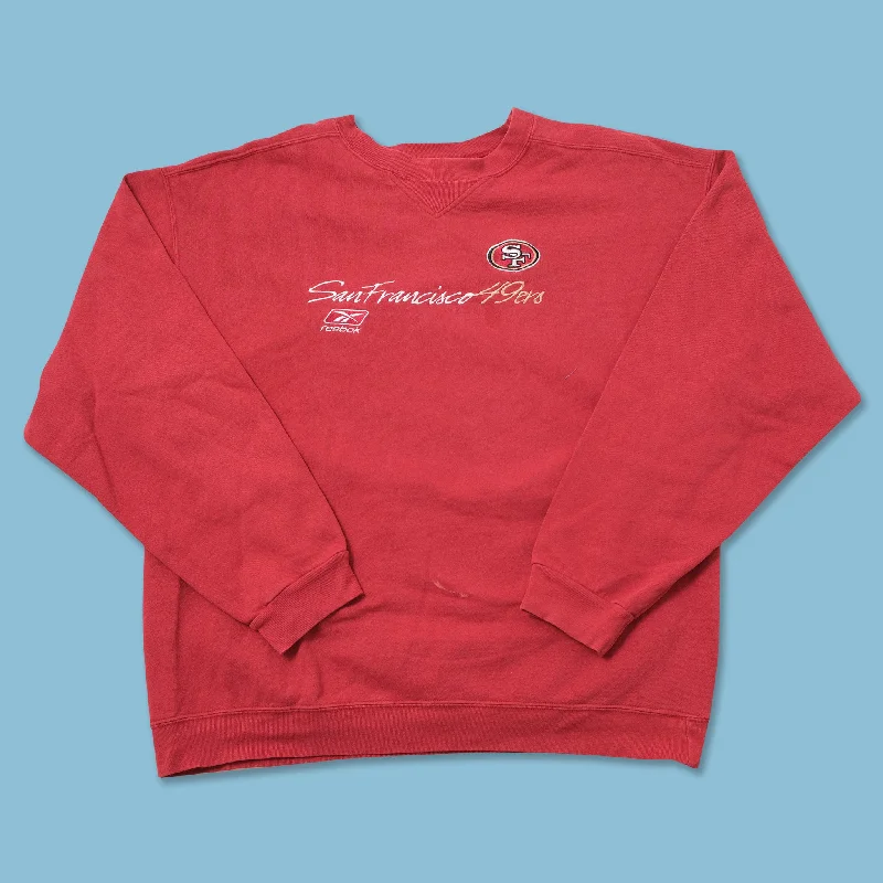 ---Vintage Reebok San Francisco 49ers Sweater XLarge