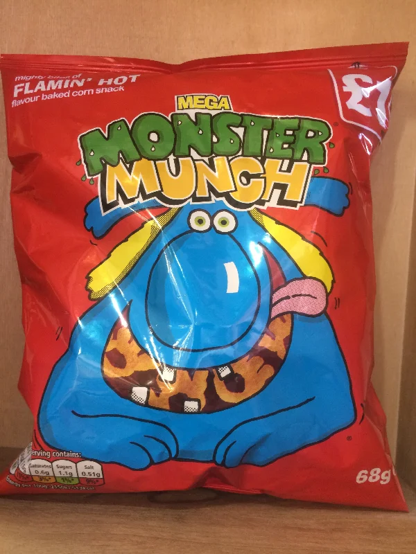 - Winter dog thick down jacketMonster Munch Flamin’ Hot 68g