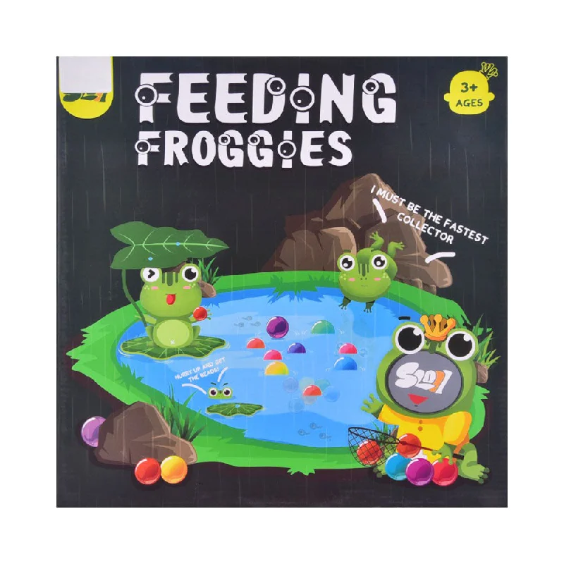 - Solid wood cat climbing frame customized888-34 FEEDING FROGGIES GAME
