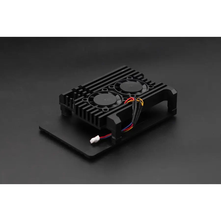 - Cat anti-jump window safety netDFRobot Dual Fans Metal Case for Raspberry Pi 5 Single Board Computer