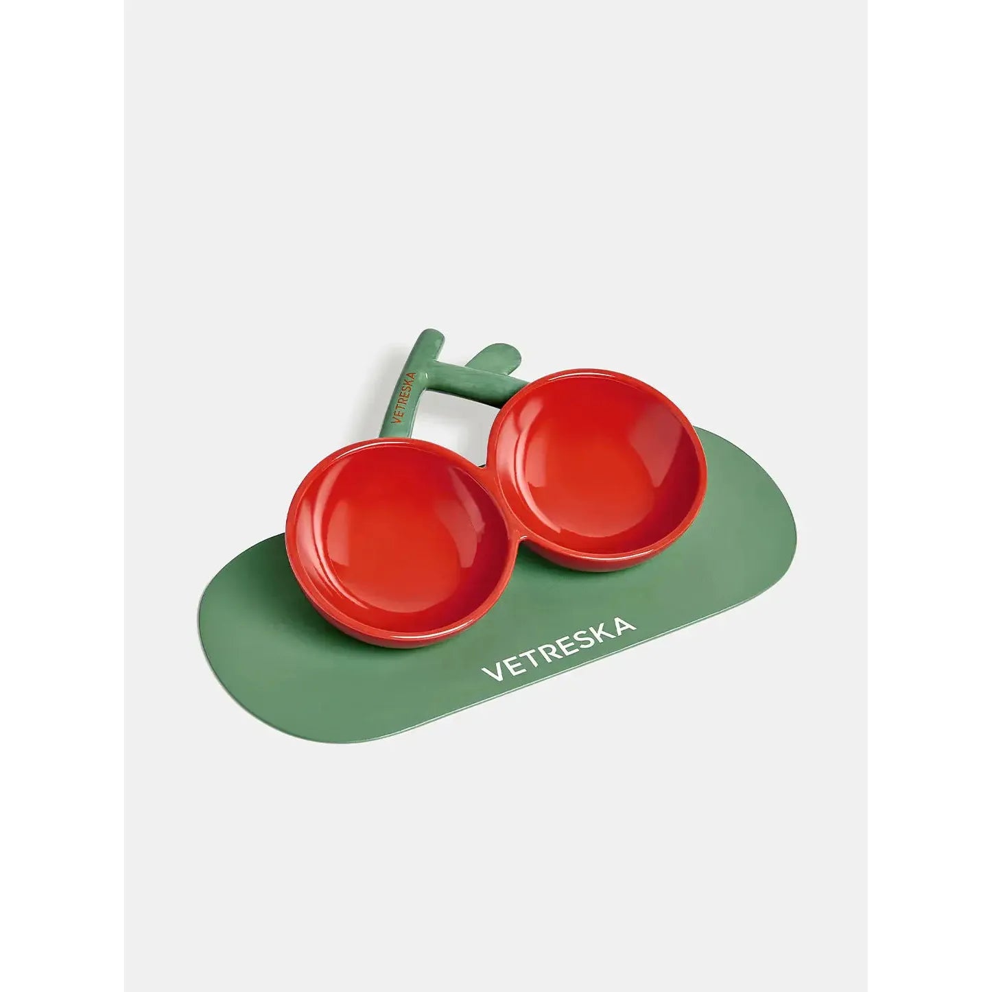 - Parrot climbing and standing wooden frameCherry Ceramic Pet Bowl