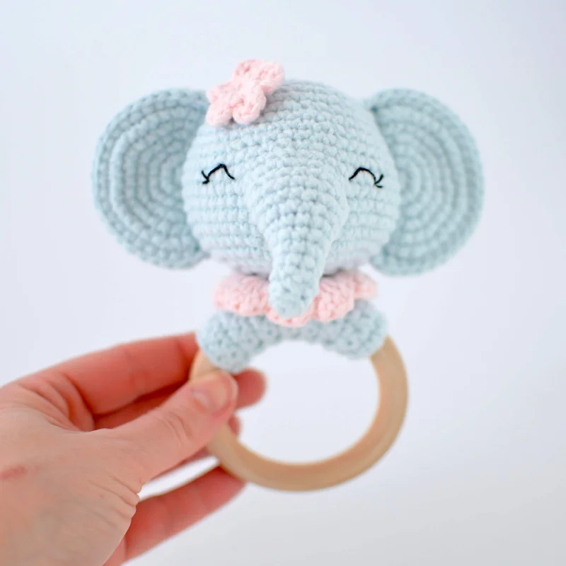 - Durable nylon dog leash wholesaleDecorative Teething Ring (Crochet)