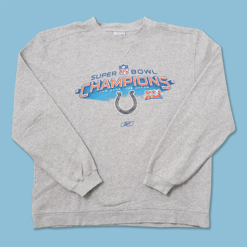 Pet Products2007 Reebok Indianapolis Colts Super Bowl Sweater XLarge