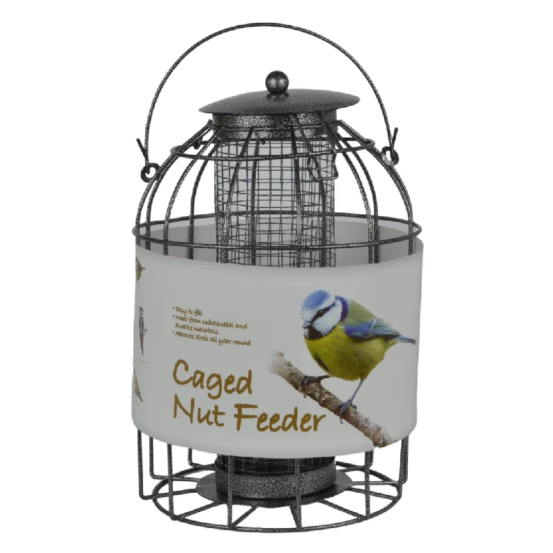 - Solid wood cat climbing frame customizedCaged Peanut Feeder