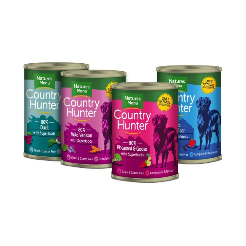 - Automatic induction pet water dispenserCountry Hunter Game Meat Selection Cans | 12 Pack