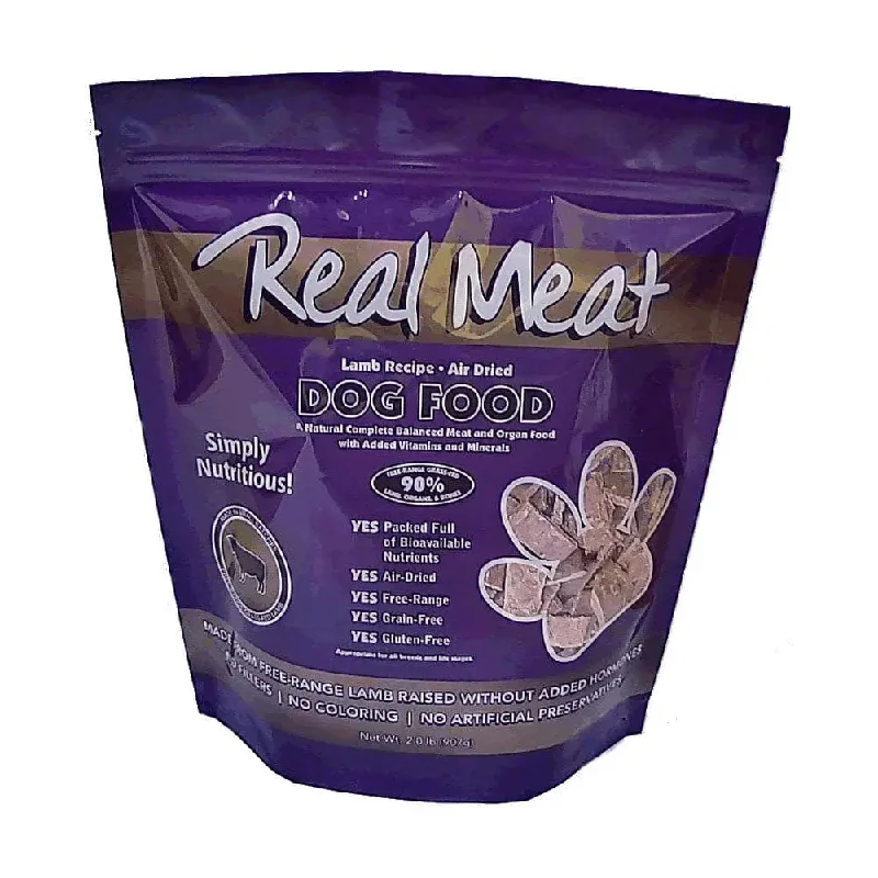 - Dog anti-slip matReal Meat® Air-Dried Lamb Dog Food 2 Lbs