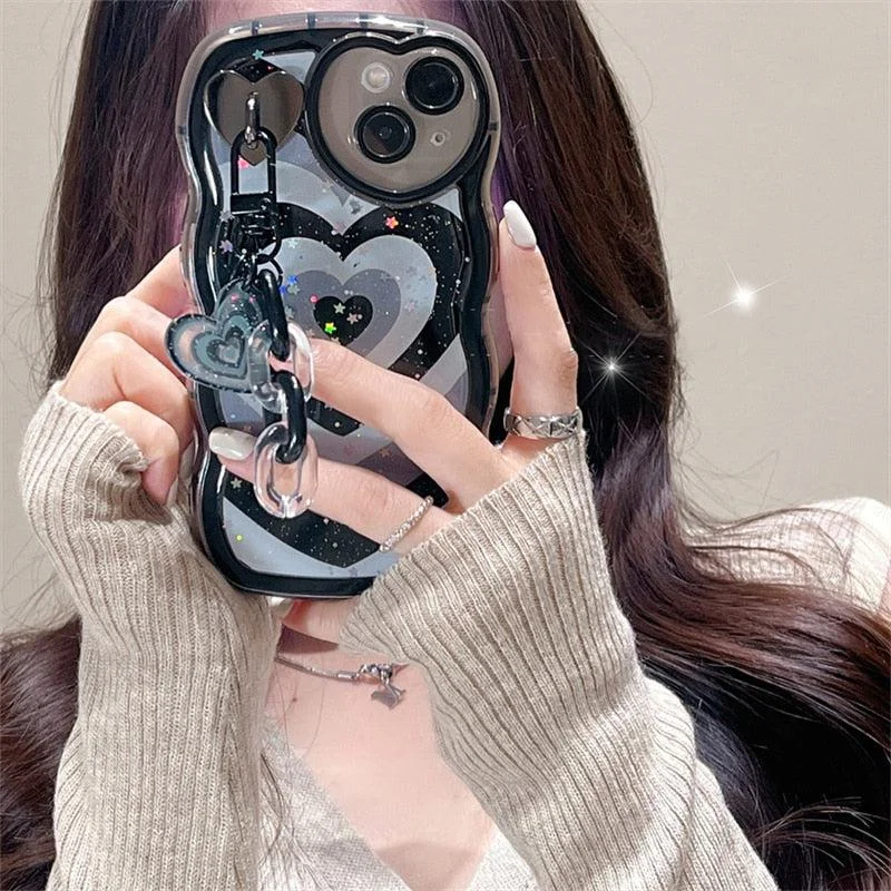 Pet ProductsY2k Chain and Heart iPhone Case