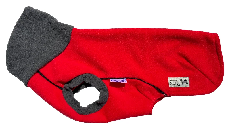 - Pet stroller can be taken on the planeRacing Red Double Layer Waterproof Microfleece McTog Dog Jumper