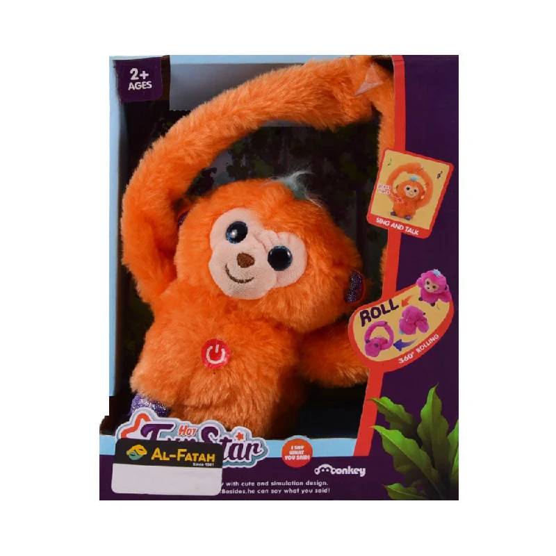 - Foldable and portable cat bagT892 MUSICAL ROLLING MONKEY
