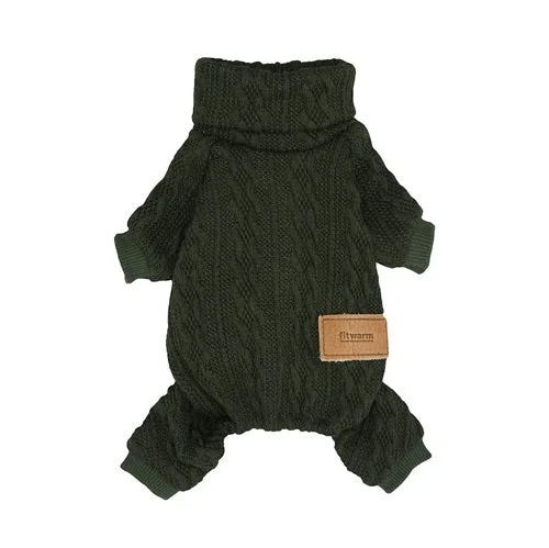 - Organic cotton dog bibsTurtleneck Knit Dog Pajamas