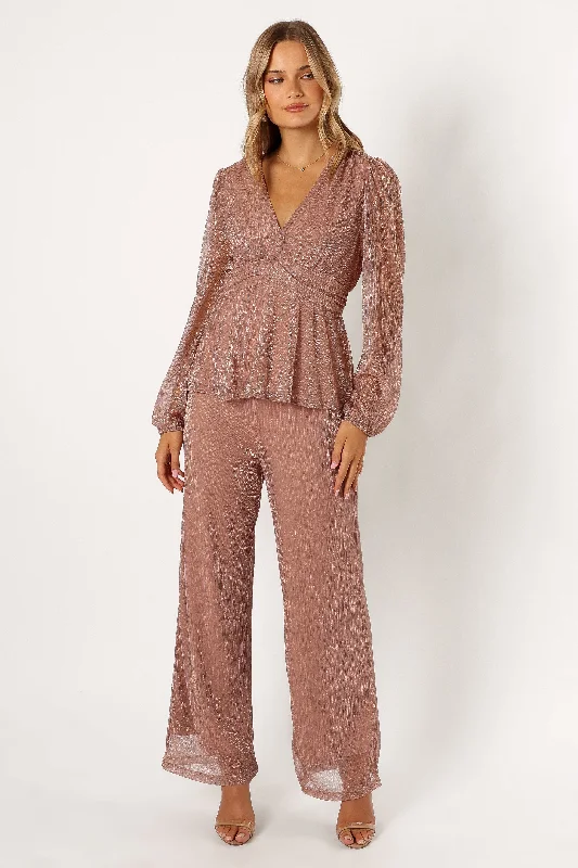 - Elderly dog ​​joint care mattressRamona Wide Leg Pants - Rose