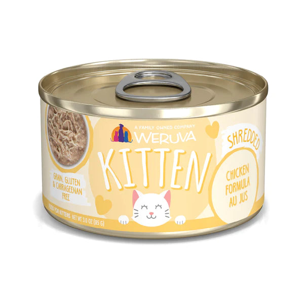    - Weight management cat food  Weruva Cat Kitten Shredded Chicken