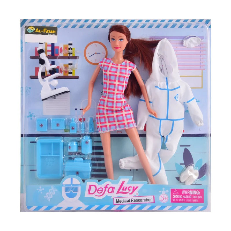 - ​​Christmas pet Christmas clothing8482 DEFA LUCY MEDICAL RESEARCHER DOLL H.B
