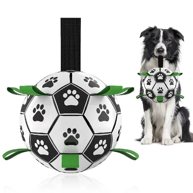 Interactive Dog Football Toy Soccer Ball Inflated Training Toy For Dogs Outdoor Border Collie Balls For Large Dogs Pet Supplies Interactive Dog Football Toy Soccer Ball Inflated Training Toy For Dogs Outdoor Border Collie Balls For Large Dogs Pet Supplies
