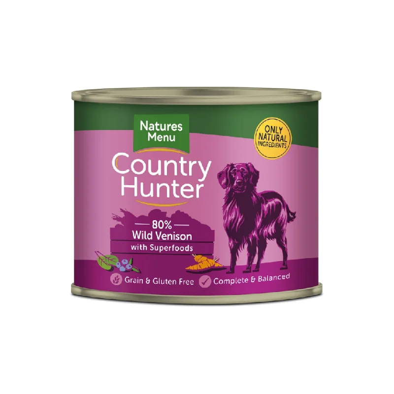  -Anti-slip claw protection raincoat FOR dogsCountry Hunter Wild Venison with Superfoods 600g Tin