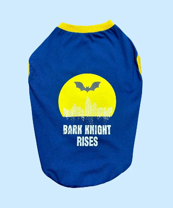 - Natural latex pet mattressBark Knight Rises Dog T-shirt