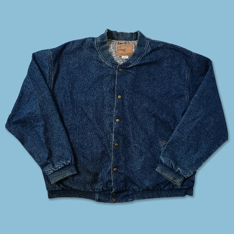 - Solid wood cat climbing frame customizedVintage Denim Varsity Jacket XXL