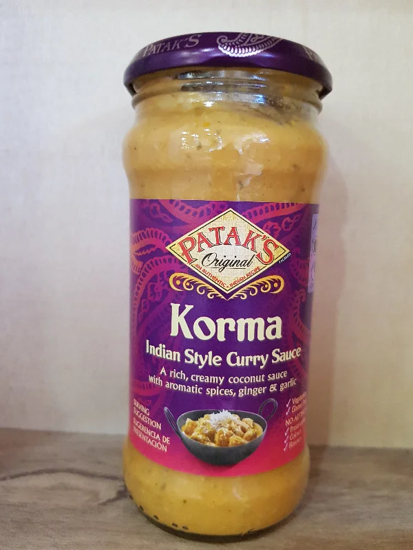 - Remote interactive pet feederPatak's Korma Indian Curry Sauce 350g
