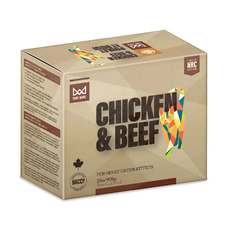  . **Health and Nutrition**  Big Country Raw Fare Game Chicken & Beef