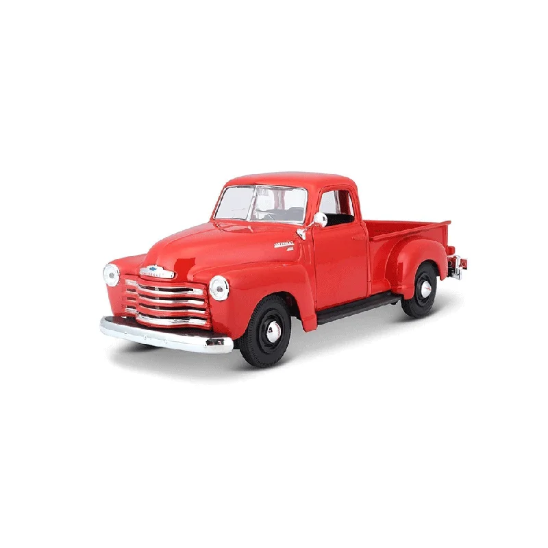 ---31952-MAISTO-DIE-CAST-CHEVROLET-PICK-UP-1950-RED