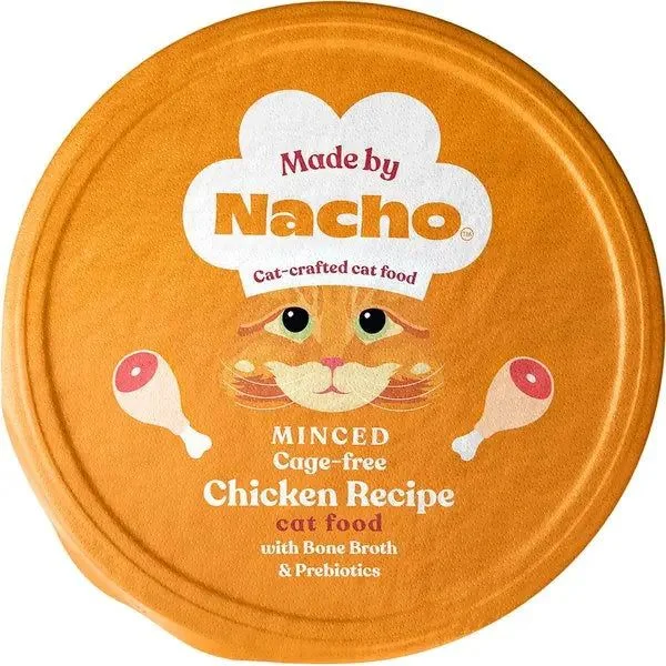 - Pet water dispenser UV sterilization versionMade by Nacho Cage Free Minced Chicken Recipe With Bone Broth Wet Cat Food 10 / 2.5 oz - Pet water dispenser UV sterilization versionMade by Nacho Cage Free Minced Chicken Recipe With Bone Broth Wet Cat Food 10 / 2.5 oz
