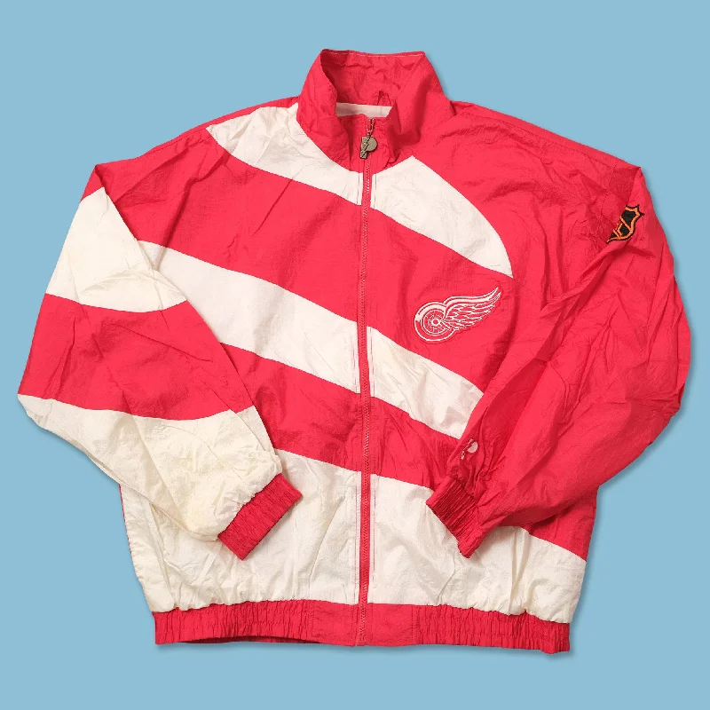 - Cat anti-jump window safety netVintage Detroit Red Wings Track Jacket XLarge