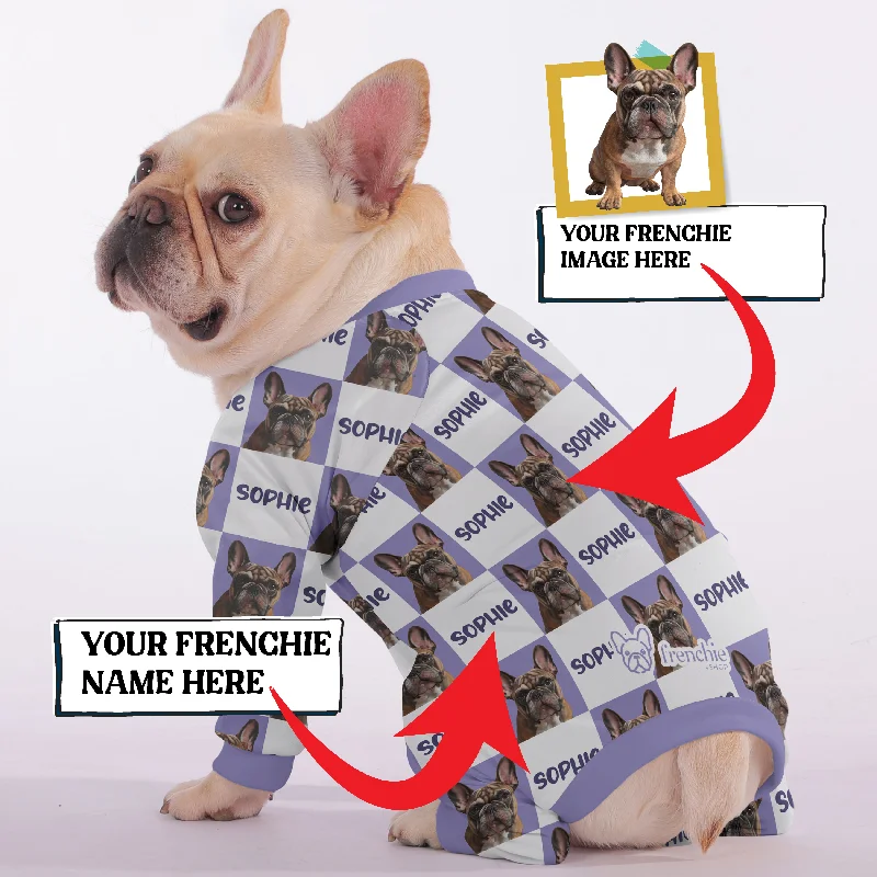 Millie - Personalized French Bulldog Pajamas with Your Frenchie’s Name & Picture – Ultra-Soft, Cozy, and Adorably Unique