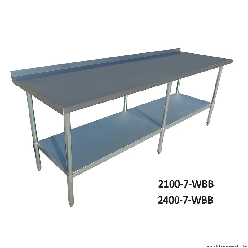- Summer pet ice matModular Systems Eco 304 Stainless Steel Table With Splashback 2400X600X900 6 Legs 2400-6-WBB - Summer pet ice matModular Systems Eco 304 Stainless Steel Table With Splashback 2400X600X900 6 Legs 2400-6-WBB