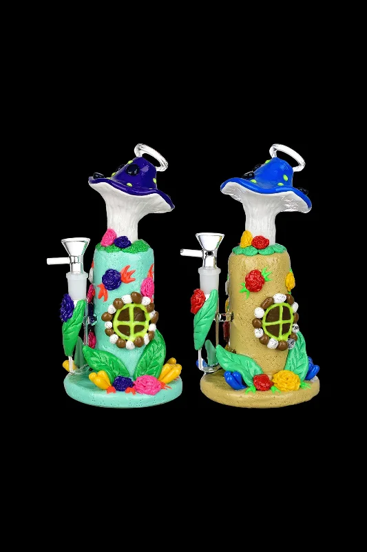 - Pet stroller can be taken on the planeFlower And Shroom Cottage Glow Water Pipe