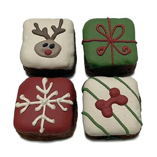 - Food for sterilized dogsChristmas Brownie Bites Bulk Dog Treats