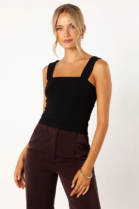- Summer pet ice matYelena Top - Black