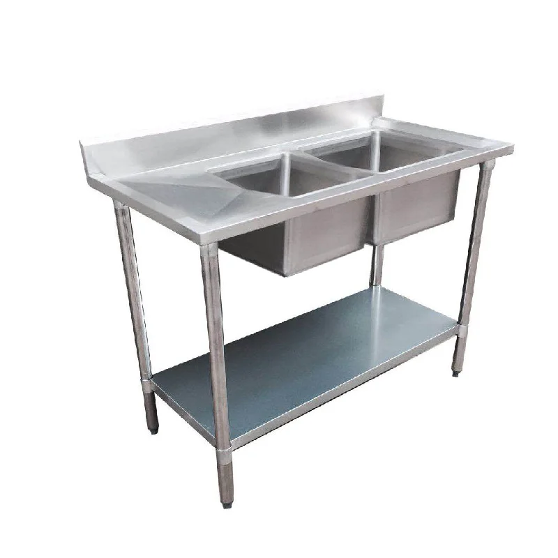 ---Modular Systems Modular System Double Sink Bench Right Handed 1800X700X900Mm 1800-7-DSBR