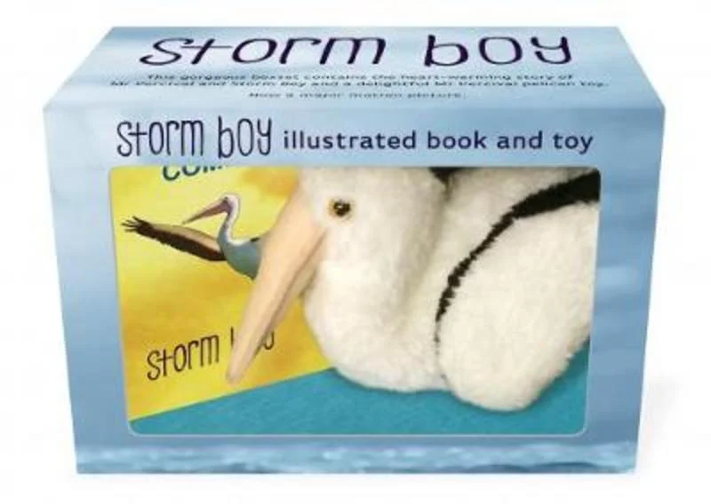 - Winter dog thick down jacketStorm Boy with Pelican Toy Gift Set