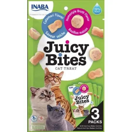 - Automatic induction pet water dispenserInaba Juicy Bites Cat Treat Homestyle Broth and Calamari Flavor - Automatic induction pet water dispenserInaba Juicy Bites Cat Treat Homestyle Broth and Calamari Flavor