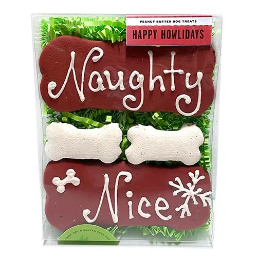  -Chicken-flavored dog foodHappy Howlidays Boxed Dog Treats
