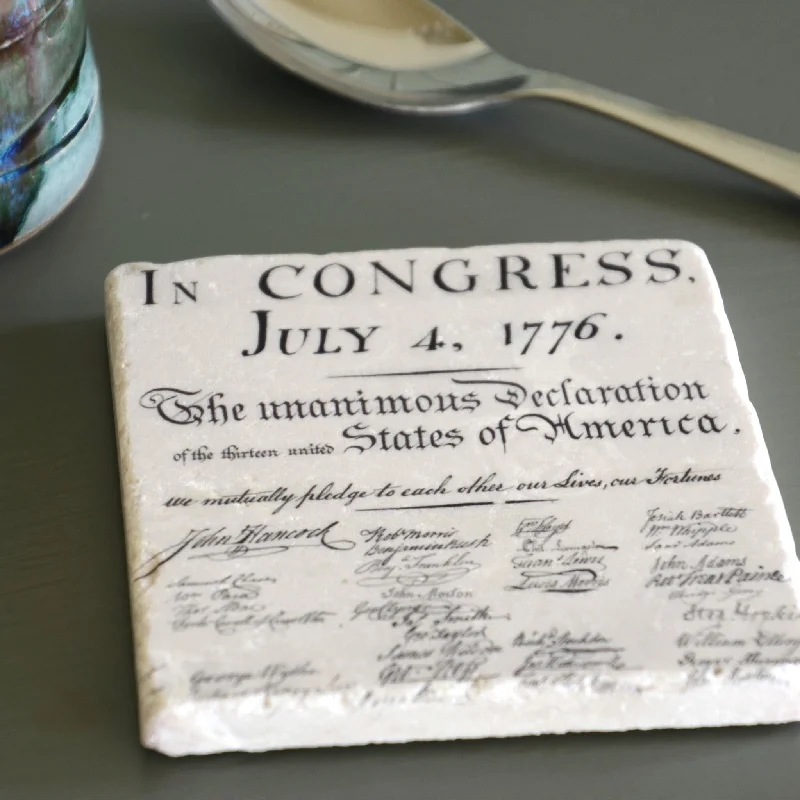  -Explosion-proof leash FOR LARGE dogsDeclaration of Independence Tile Coaster