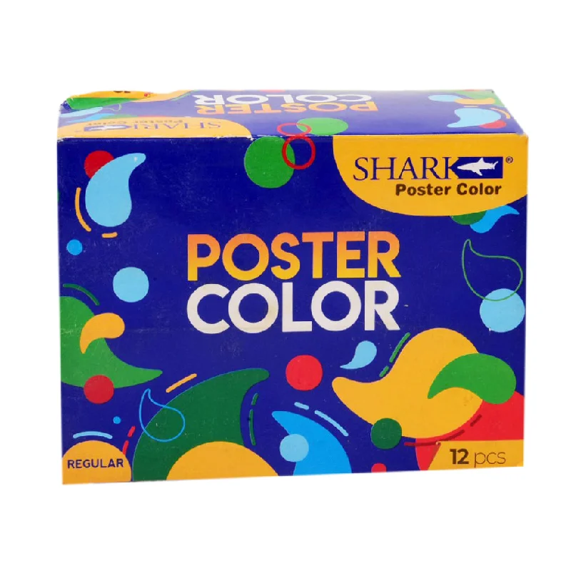 - Natural latex pet mattressPC-1202 SHARK POSTER COLOR 12PC A.M