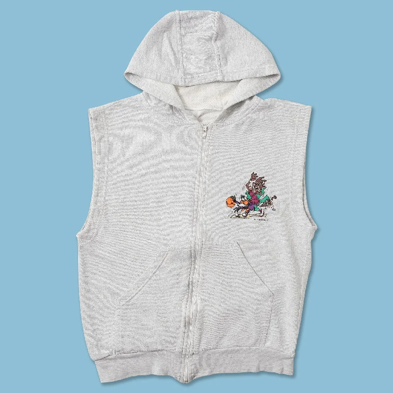 - Pet tear stain cleaning wipesVintage Looney Tunes Hooded Vest Small
