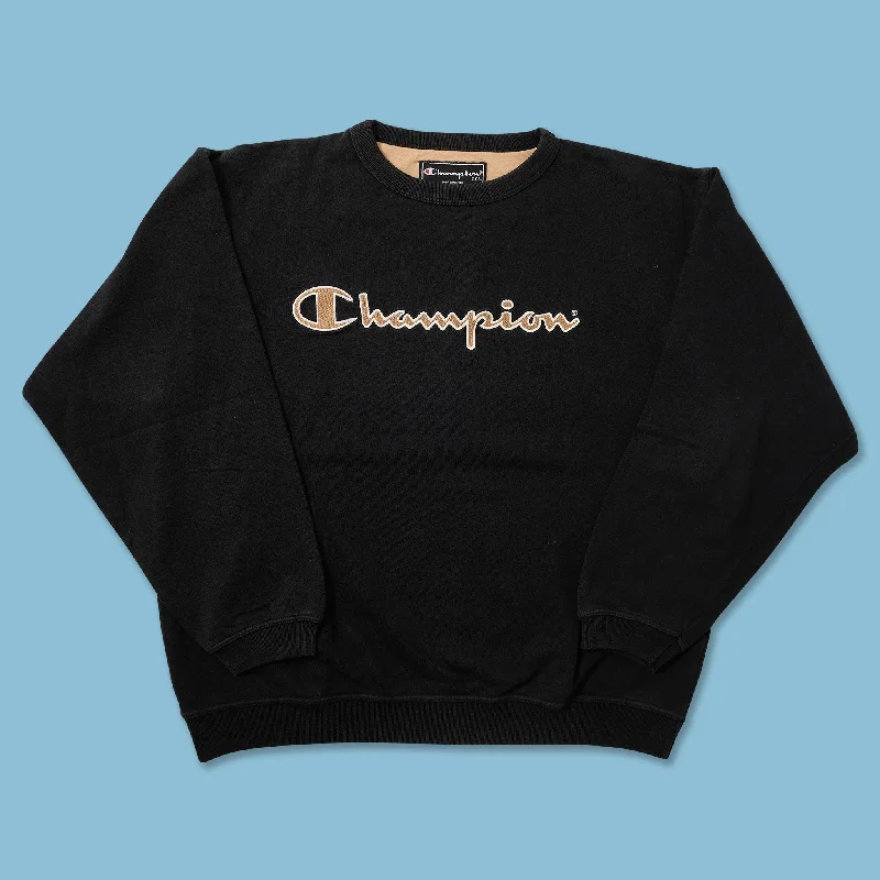 - Pet stroller can be taken on the planeVintage Champion Sweater Large