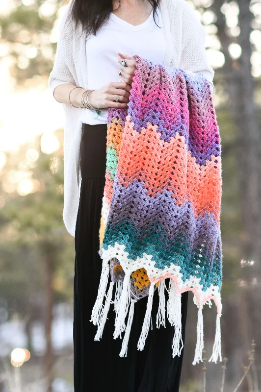 - Winter dog thick down jacketCrochet Kit - Sundance Throw