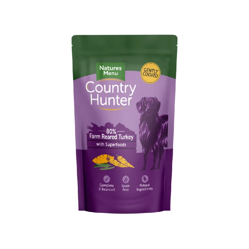 - ​​Pet toys under    yuanCountry Hunter Turkey & Superfoods Pouch 150g