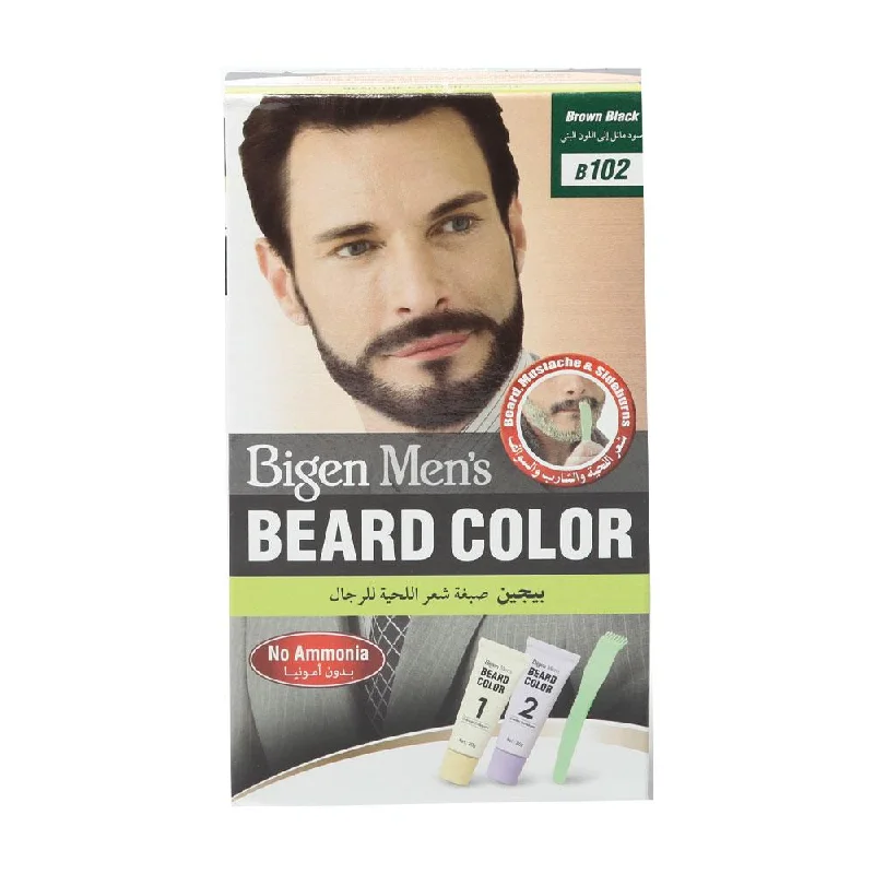 - Pet tear stain cleaning wipesBIGEN MENS BEARD COLOR BROWN BLACK B102