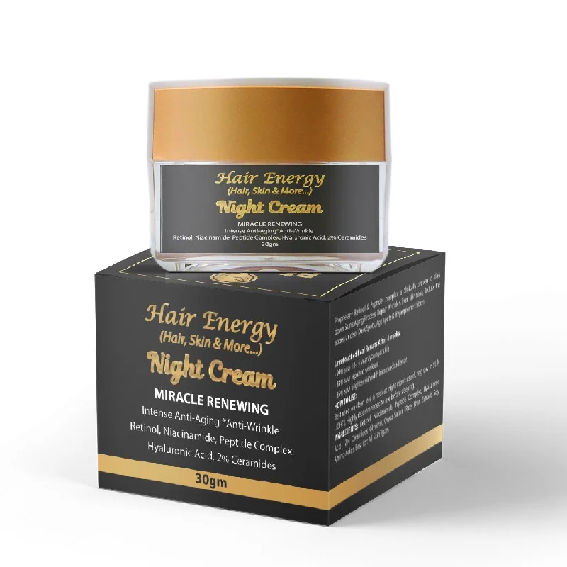 ---Hair Energy Night Cream Miracle Renewing 30 Gm