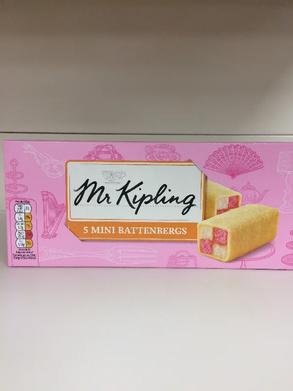 - Foldable and portable cat bagMr Kipling 5 Mini Battenberg Cakes