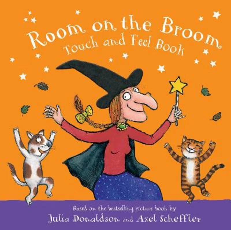 - Cat anti-jump window safety netRoom on the Broom Touch and Feel Book
