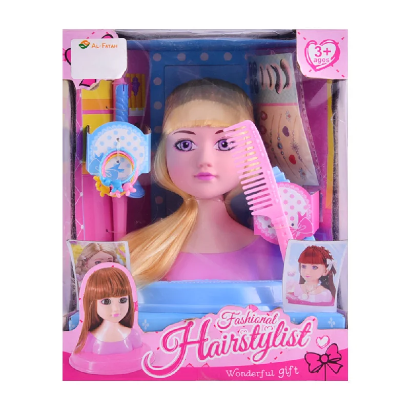 - Car dog seat belt005-6B FASHION HAIR STYLING DOLL HEAD  ID