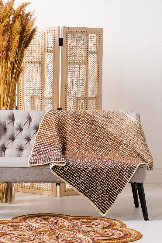 Pet ProductsCrochet Kit - Houndstooth Baby Blanket