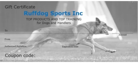 - Pet tear stain cleaning wipesRuffdog Sports Gift Card