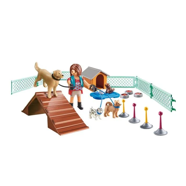 - Parrot climbing and standing wooden framePlaymobil 70676 Dog Trainer Gift Set