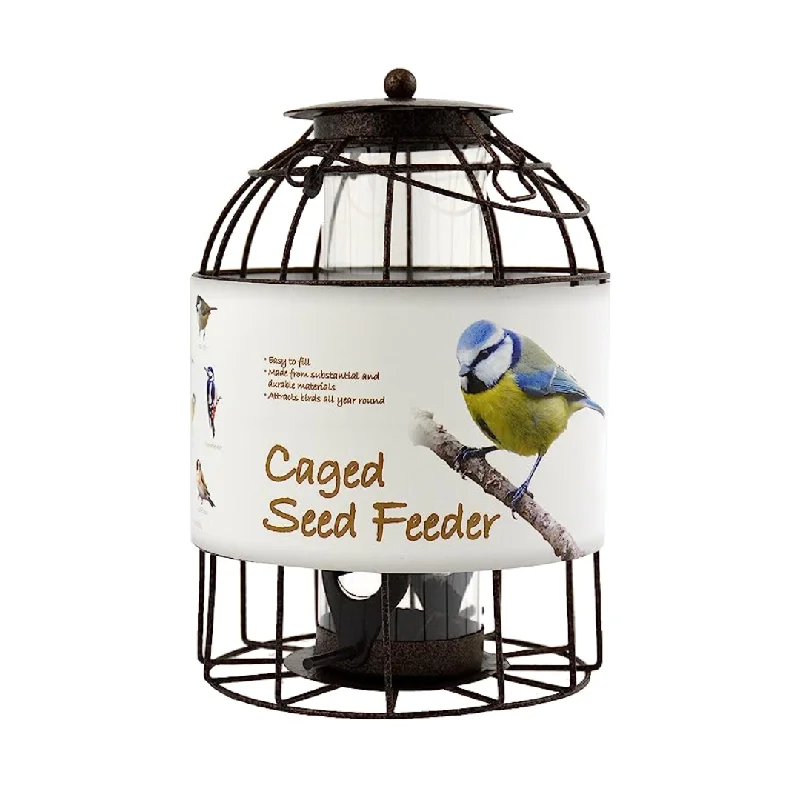 ---Caged Seed Feeder
